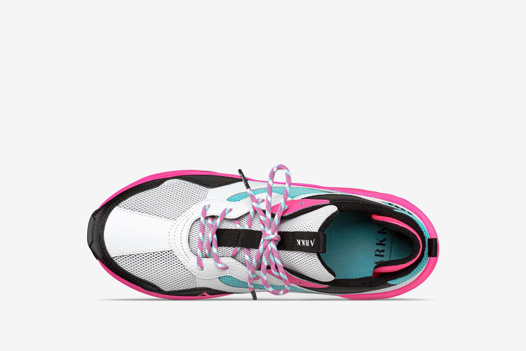 ARKK Collection Kanetyk Leather W13 White Turquoise - Men Kanetyk